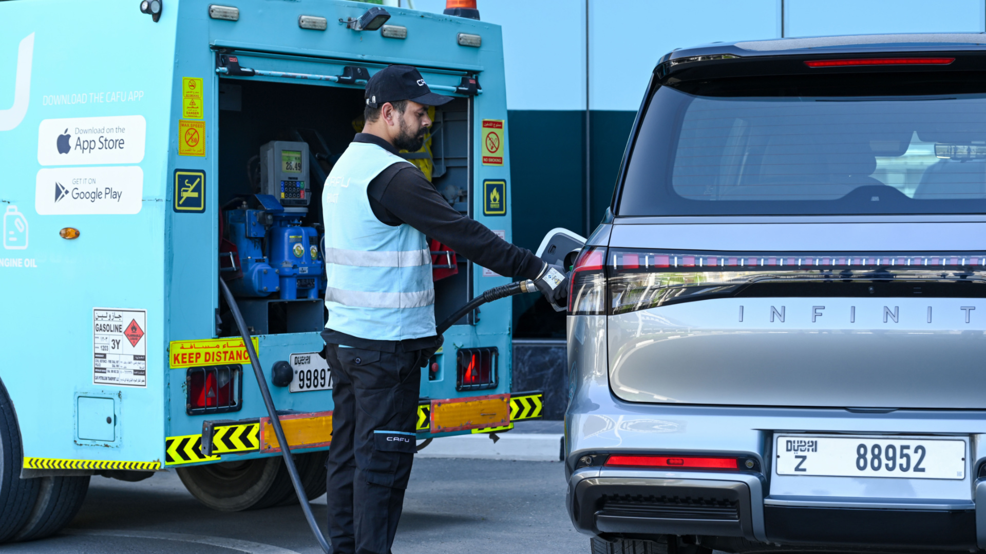 Infiniti Partners With CAFU