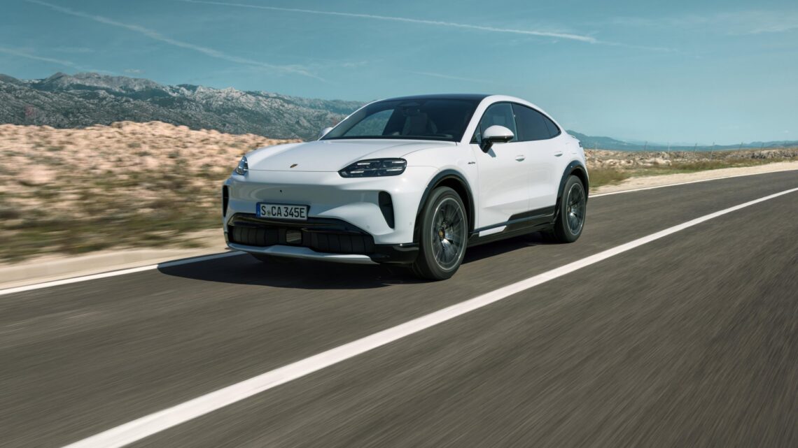 New Porsche Cayenne Coupe Electric Revealed