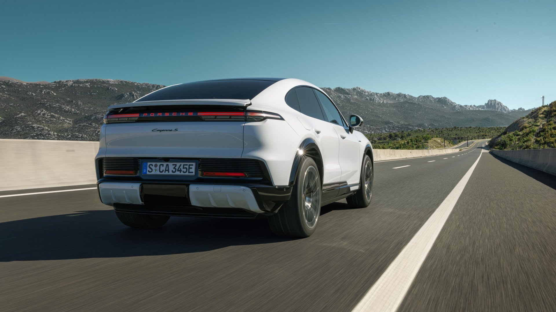 New Porsche Cayenne Coupe Electric Revealed