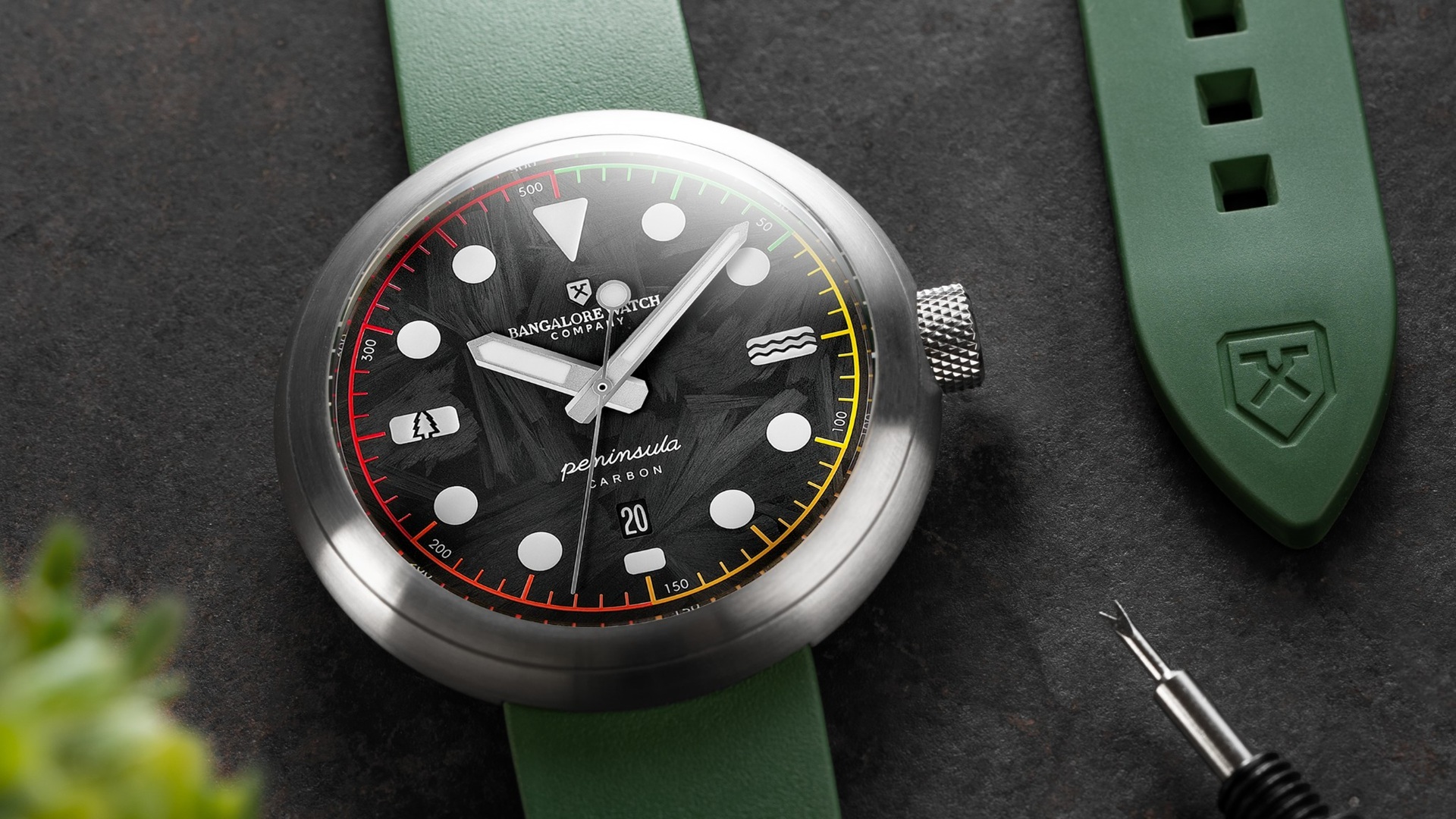 Bangalore Watch Company Peninsula Carbon.