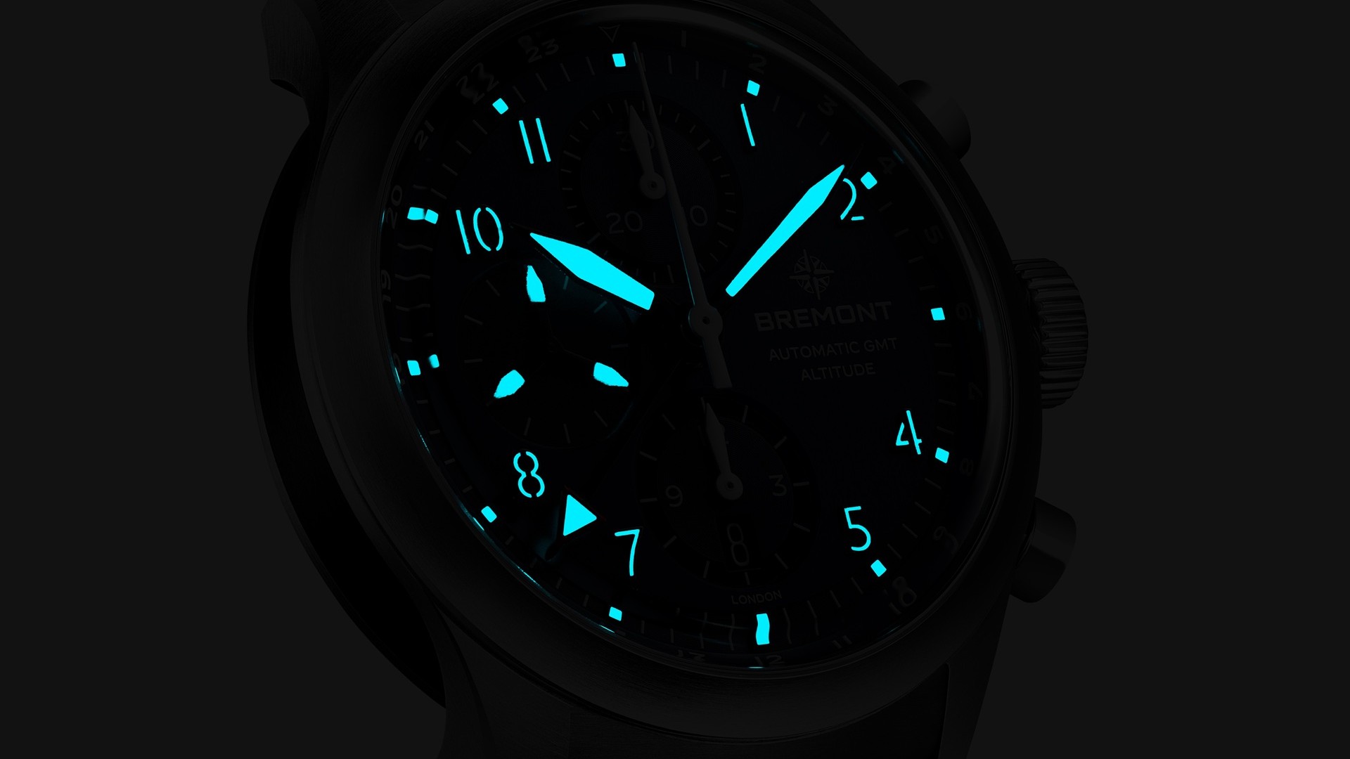 Bremont Altitude Air Force Blue Capsule Collection Altitude Chronograph.
