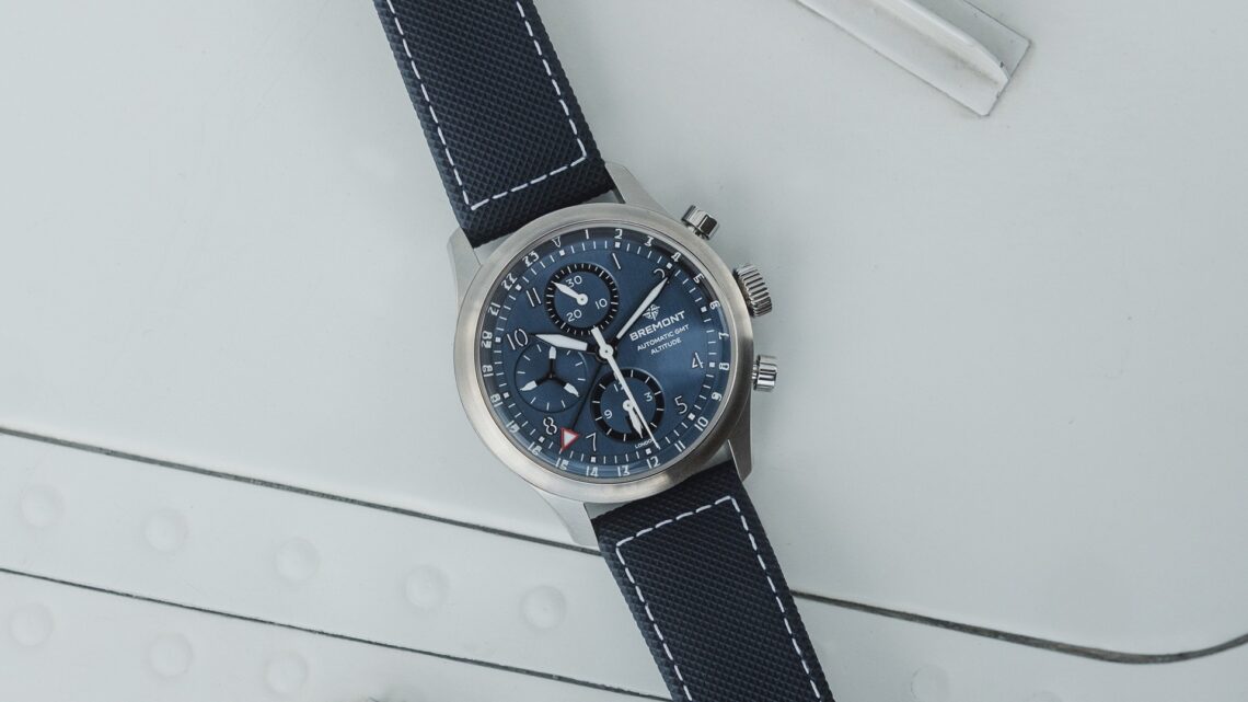 Bremont Altitude Air Force Blue Capsule Collection Altitude Chronograph.