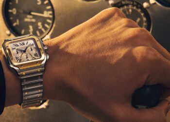 Cartier Santos De Cartier Chronograph.