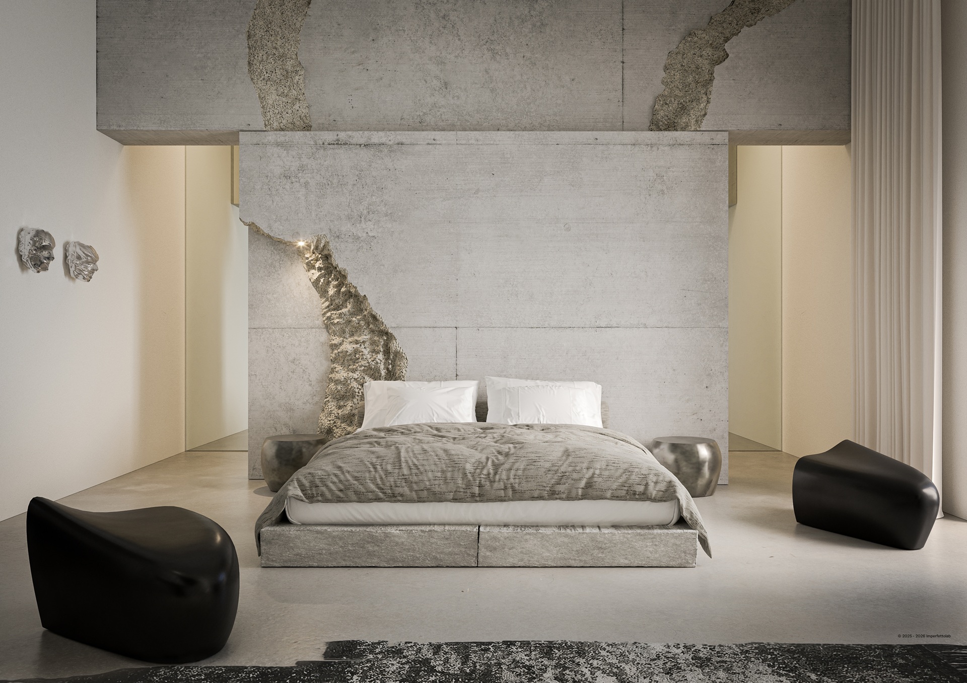 Photograph of a room type at Magistero wing - Iniala Valletta