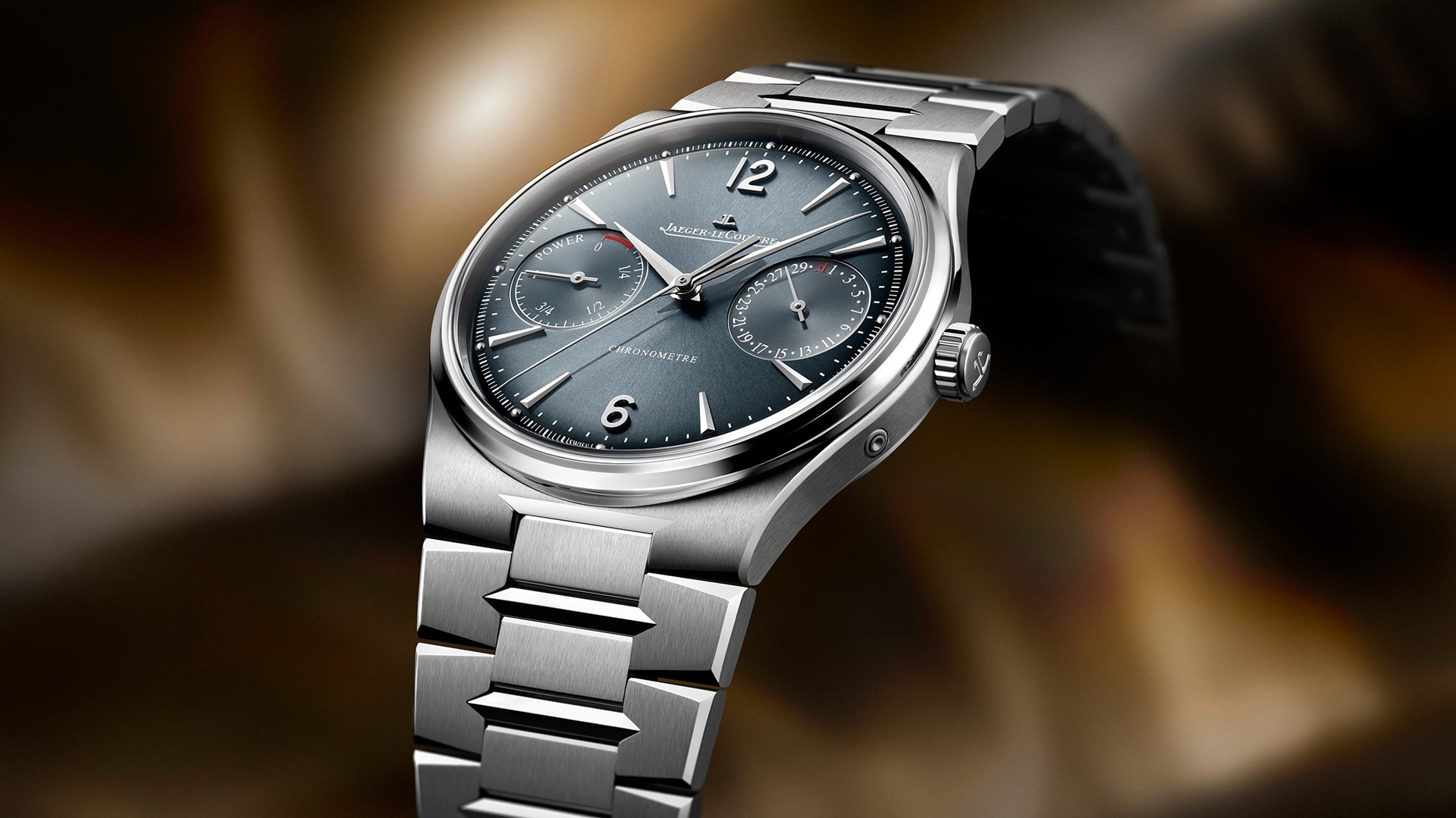 Jaeger-LeCoultre Master Control Chronometre Date Power Reserve.