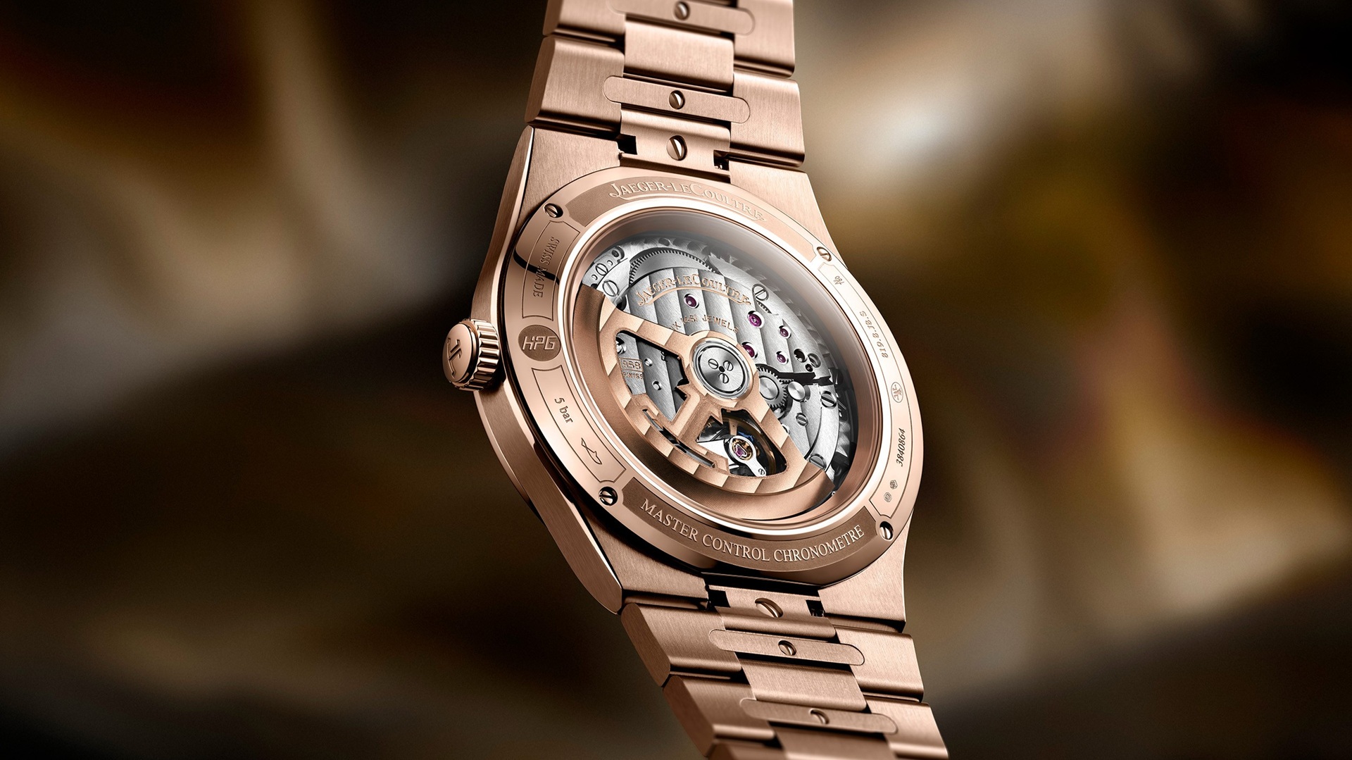 Jaeger-LeCoultre-Master Control Chronometre Perpetual Calendar Pink Gold.