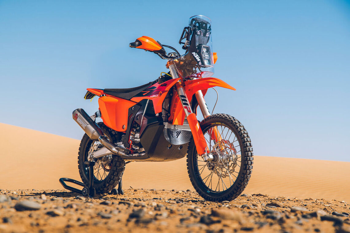 KTM Unveils 2027 450 Rally Replica With 100-Unit Global Production