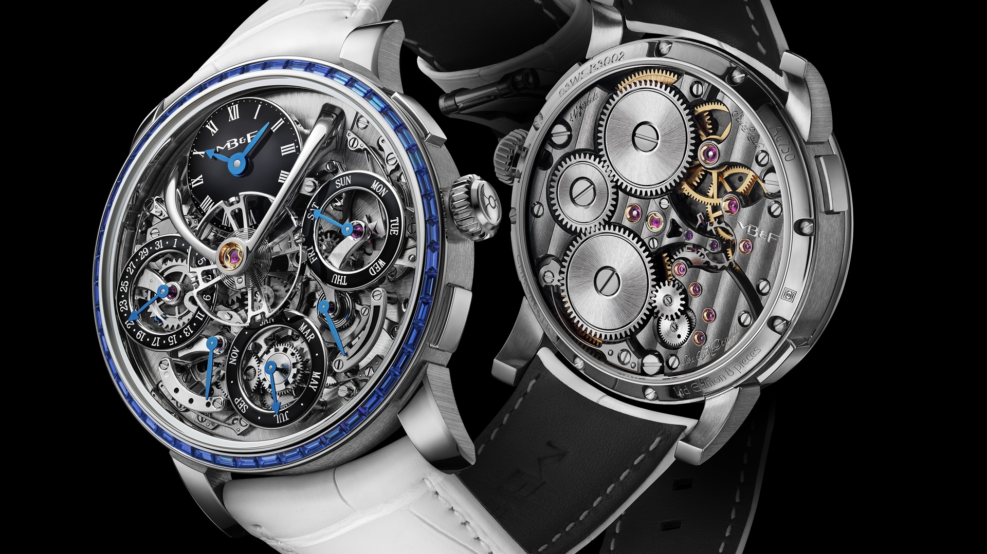MB&F LM Perpetual Chromatic Blue.