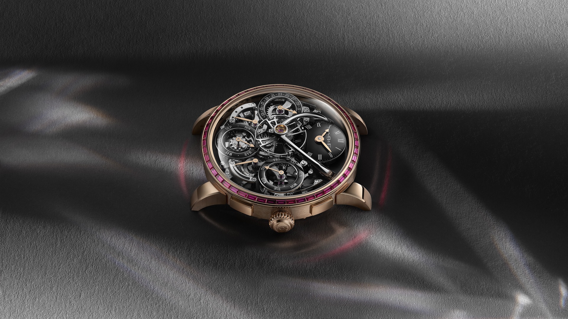 MB&F LM Perpetual Chromatic Red.