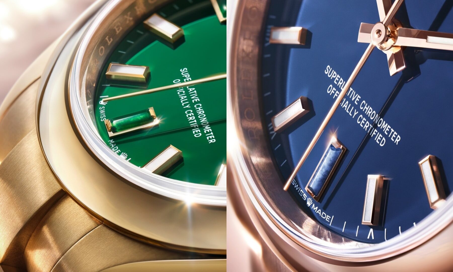 Rolex Oyster Perpetual 28 & 34.
