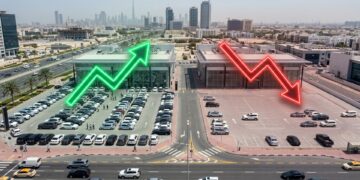 AI-generated image imagining transformation of the UAE Automotive Industry