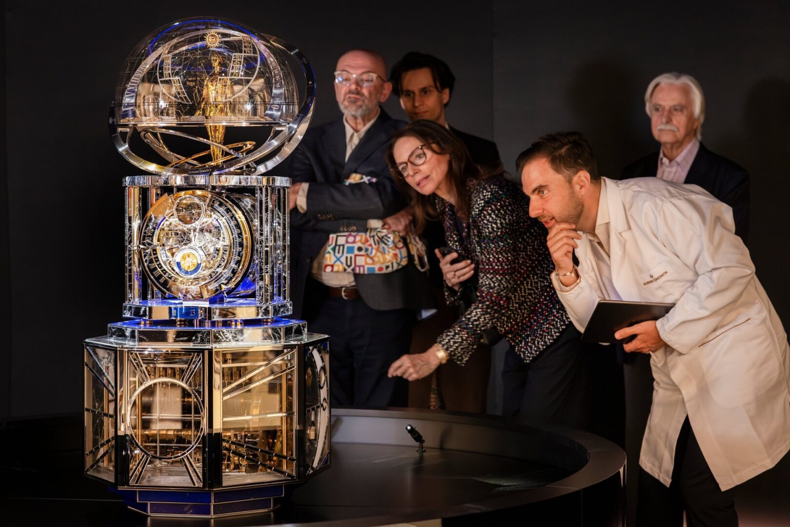 Vacheron Constantin La Quête Du Temps Mecanique D’Art clock.