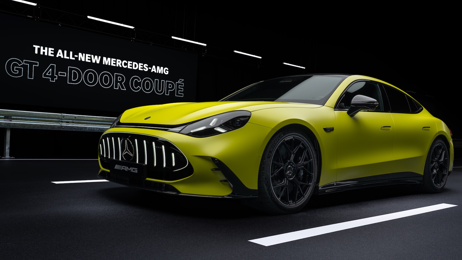 Mercedes-AMG GT 4-Door EV Revealed