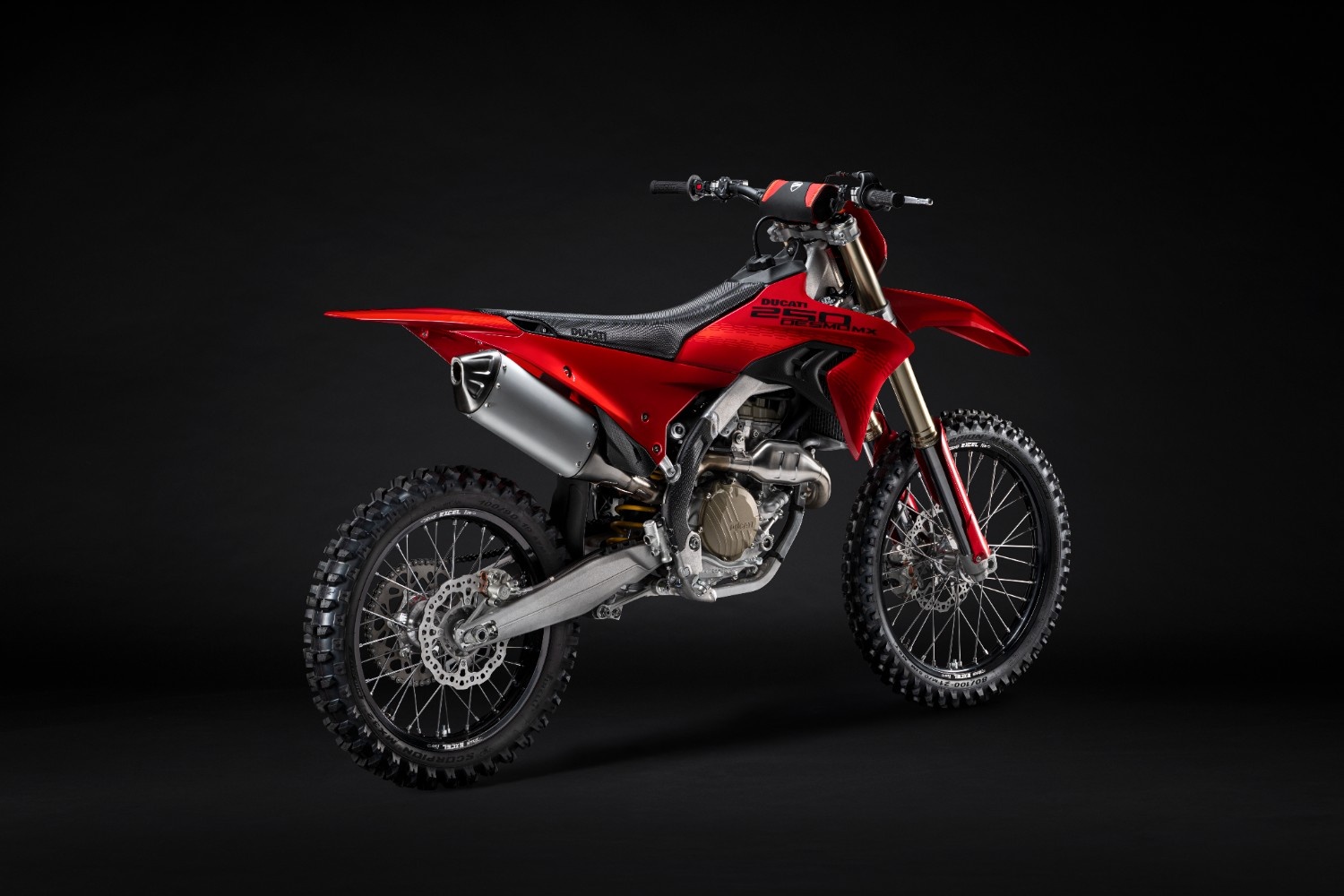 Ducati Desmo250 MX electronics suite traction control launch control engine brake control X-Link app