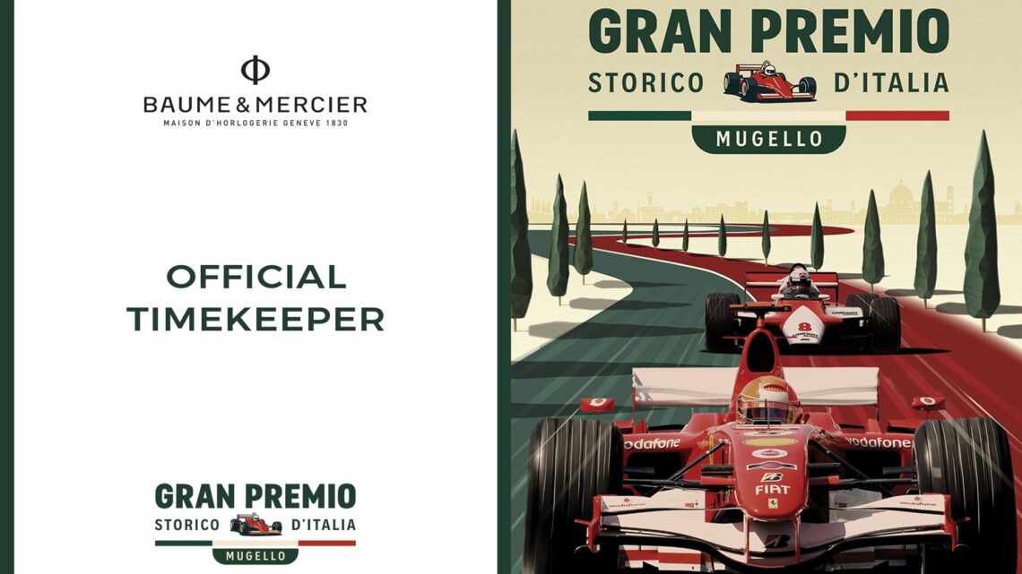 Baume & Mercier named Official Timekeeper of the 2026 Gran Premio Storico D'Italia.