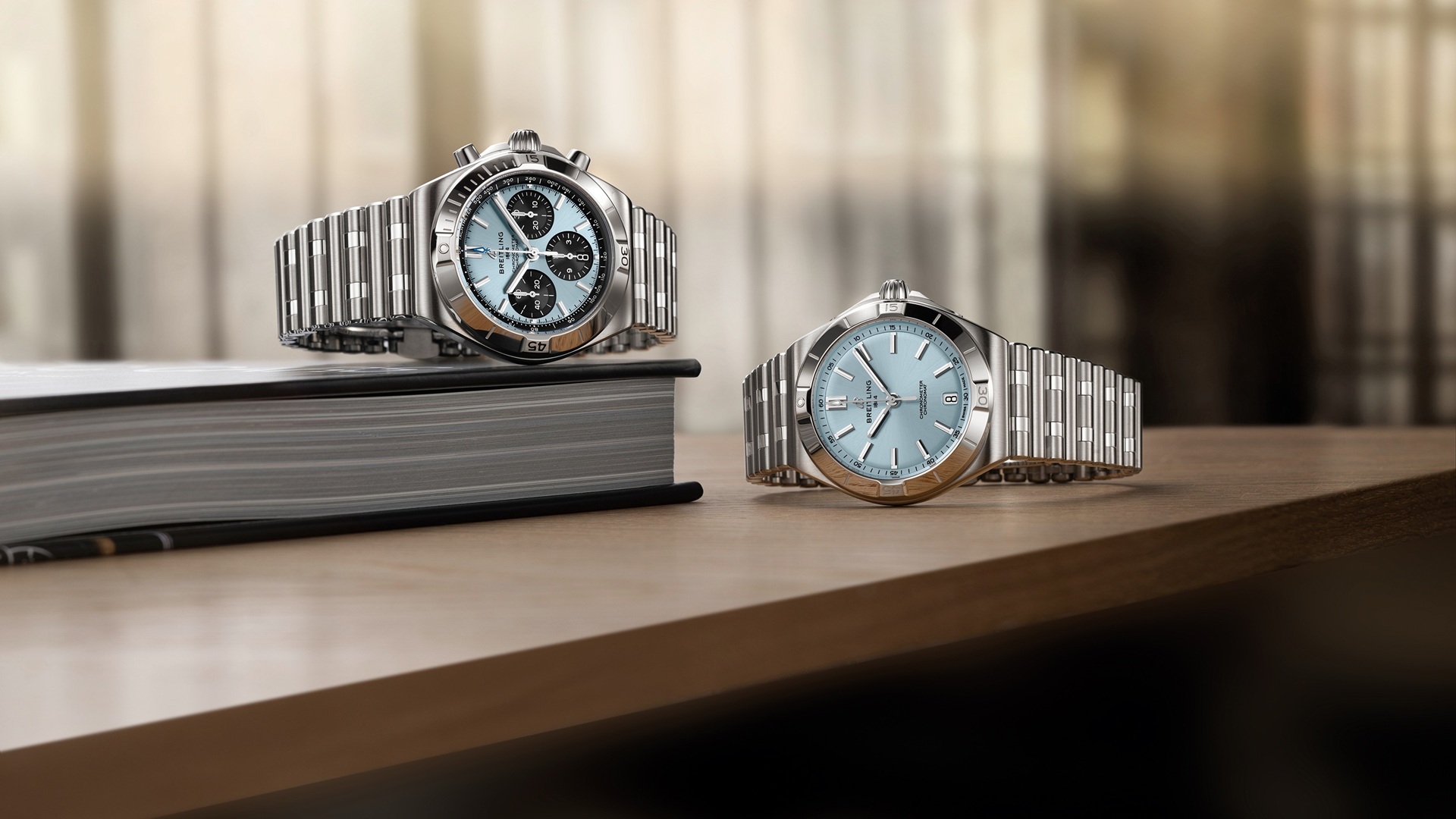 Breitling Chronomat B01 42 and Chronomat 40.
