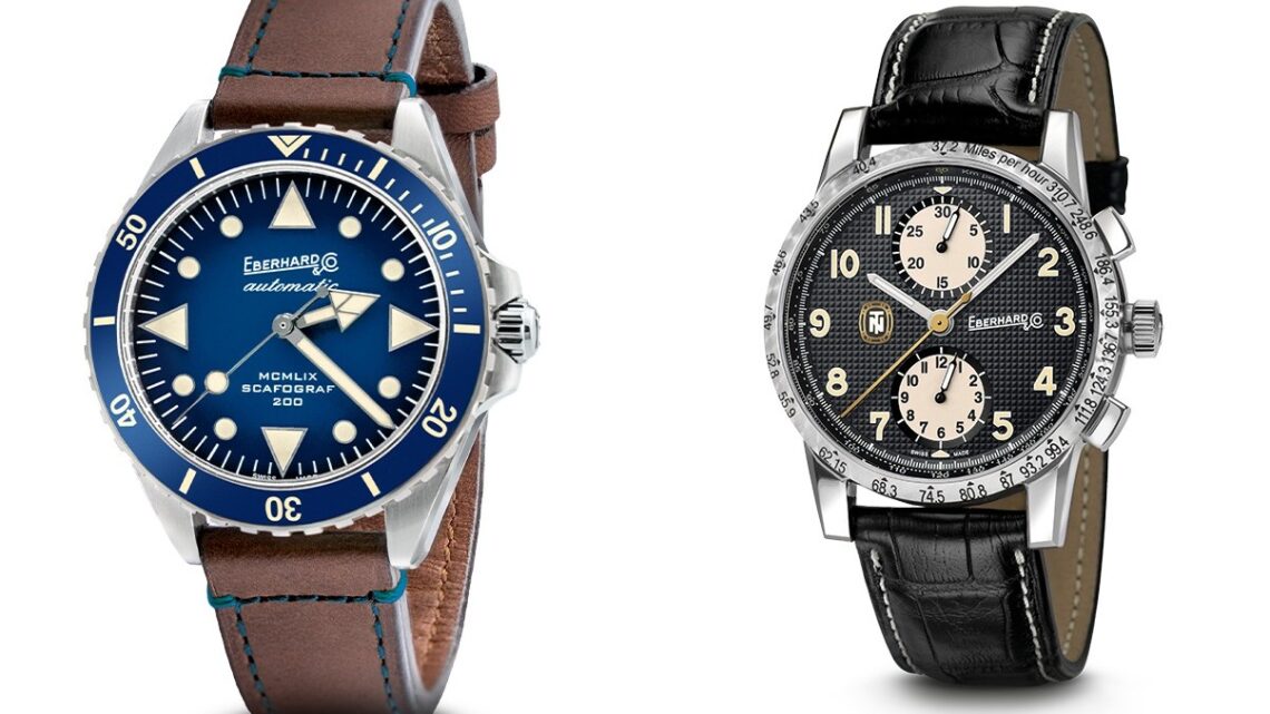 Eberhard & Co. Scafograf 200 MCMLIX and Tazio Nuvolari.