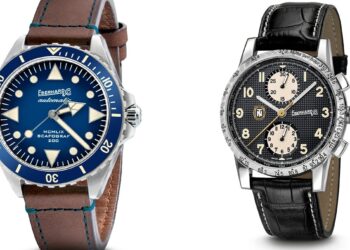 Eberhard & Co. Scafograf 200 MCMLIX and Tazio Nuvolari.