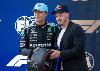 George Russell 2026 Austrian Grand Prix Pole Position Winner. Photo by RedBull Content Pool