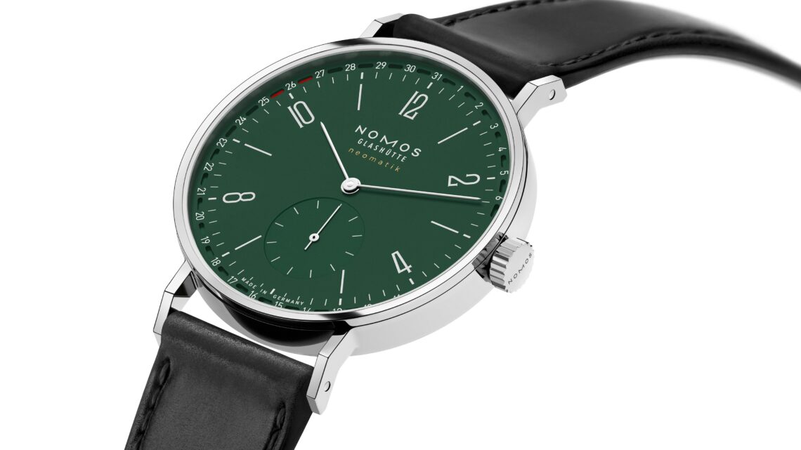 NOMOS Tangente neomatik Update 38 Forest Green.