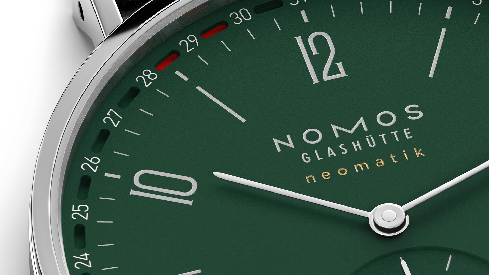 NOMOS Tangente neomatik Update 38 Forest Green.