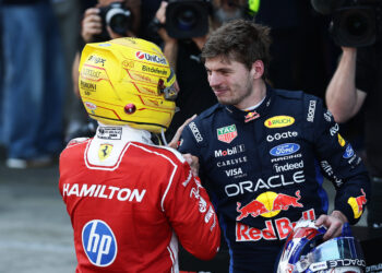 Hamilton Claims First Ferrari Victory at Spanish Grand Prix