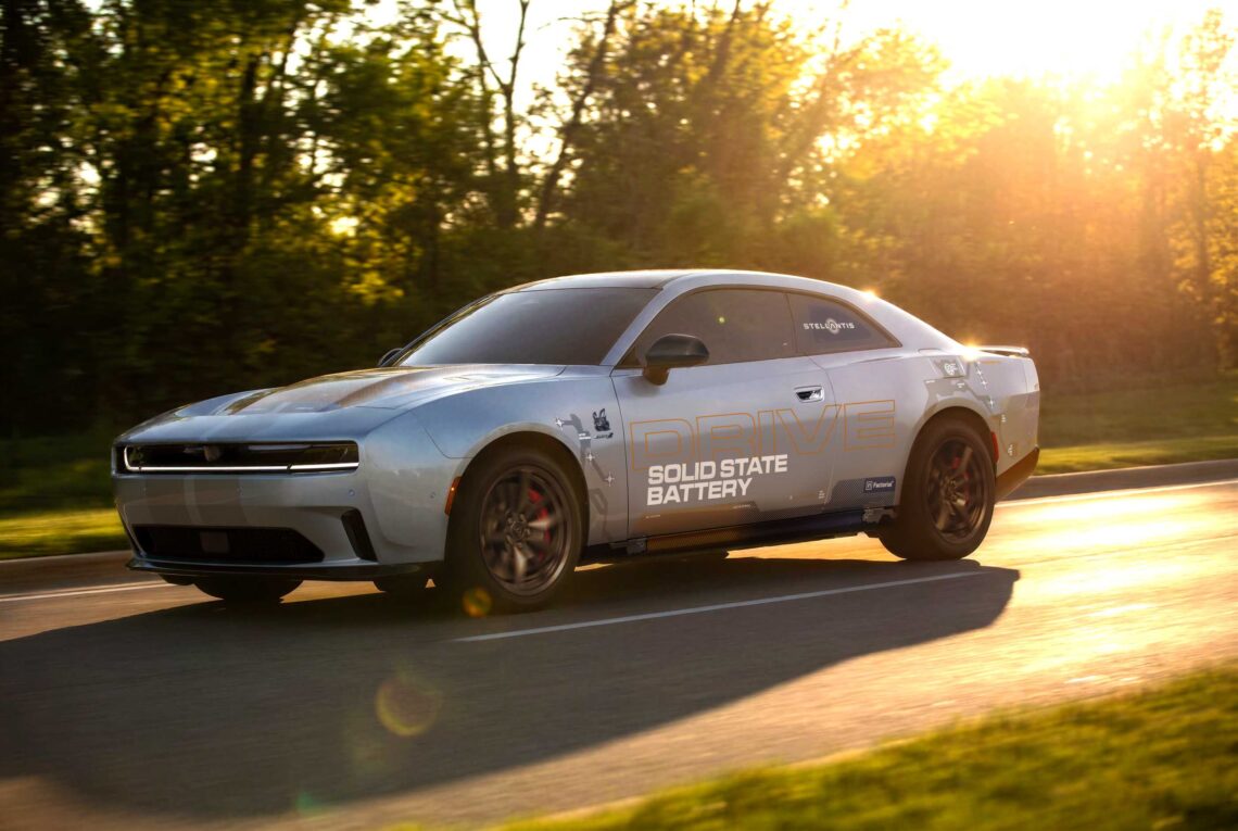 Road Testing of Solid-State Batteries Kicks Off in Dodge Charger Daytona