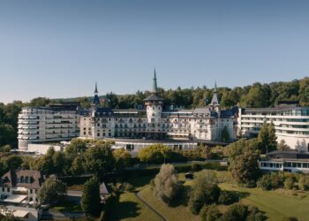 A wide-view exterior shot of The Dolder Grand Zurich