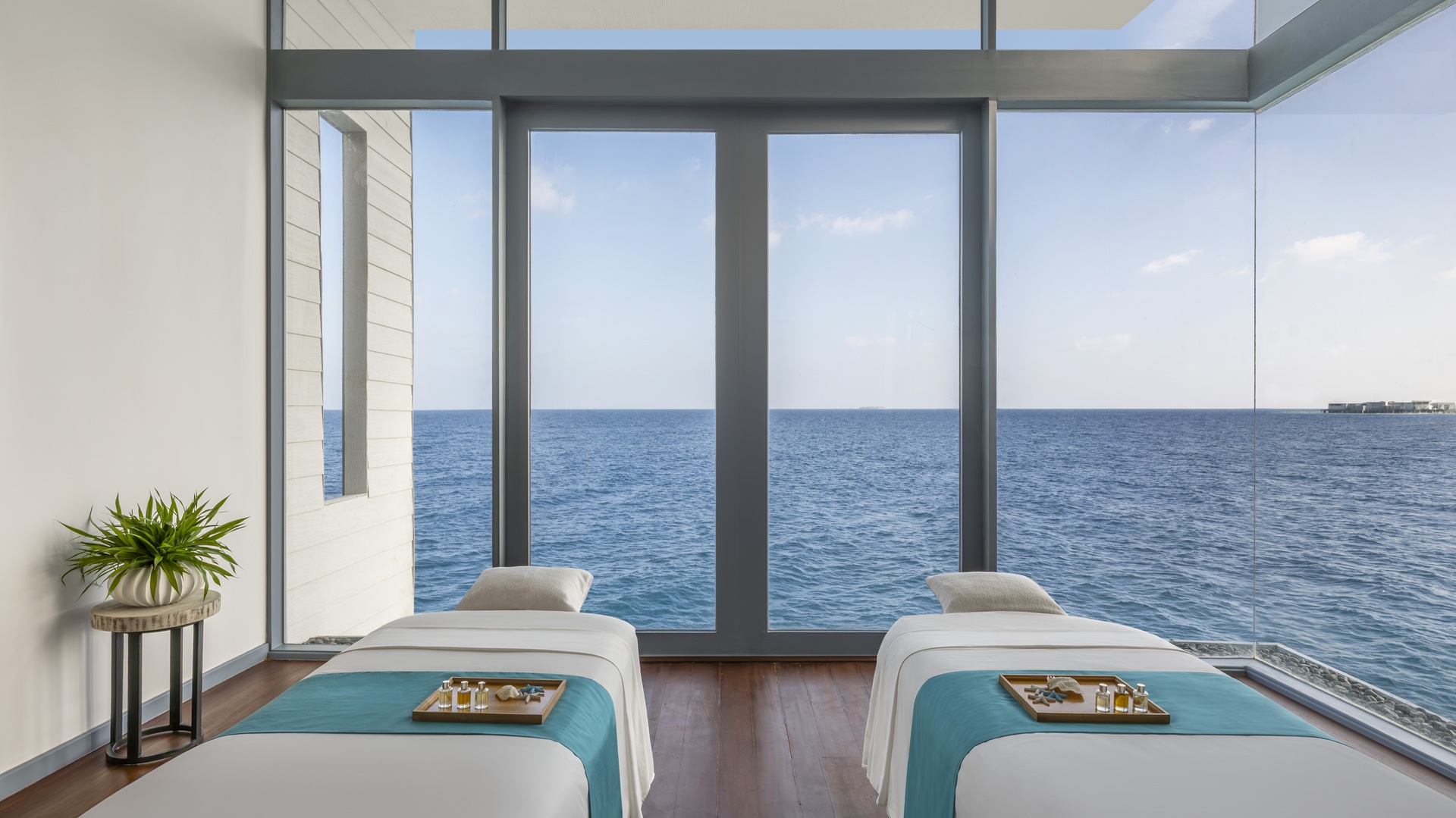 The Spa treatment room at The Halcyon Private Isles Maldives