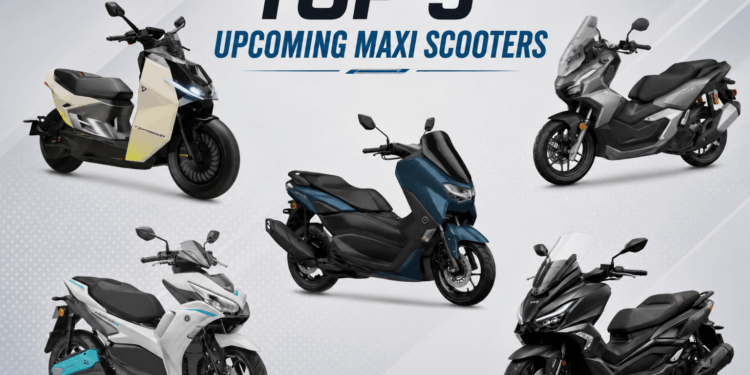 Top 5 Upcoming Maxi Scooters in India