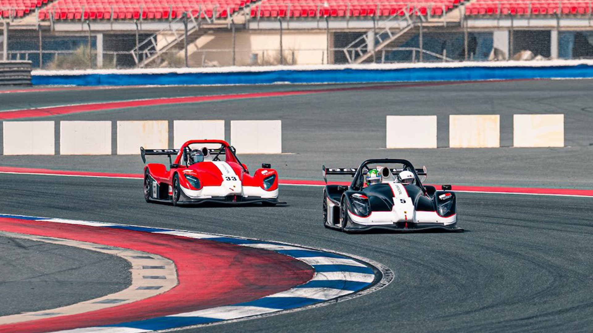 Gulf ProCar and Gulf Radical Cup Championships at Dubai Autodrome.