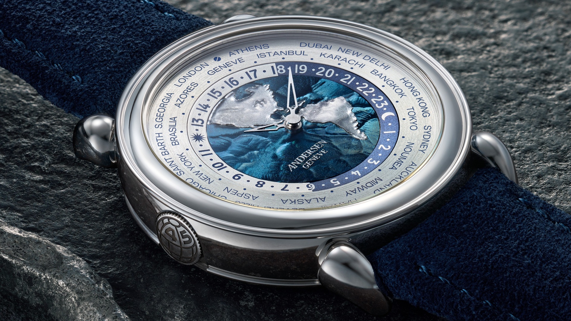 ANDERSEN Genève Communication 45, Platinum Edition.