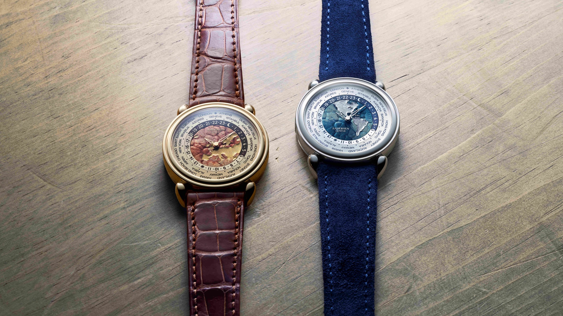 ANDERSEN Genève Communication 45, Platinum Edition.