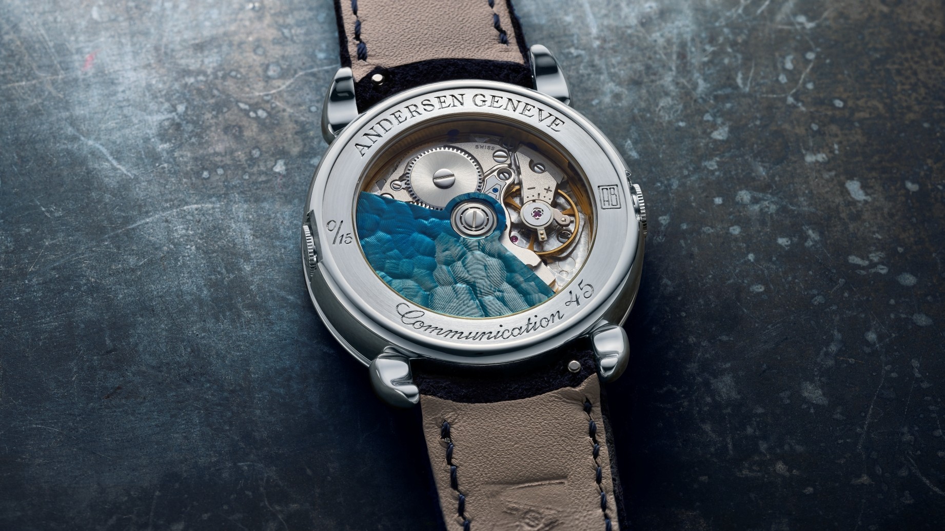 ANDERSEN Genève Communication 45, Platinum Edition.