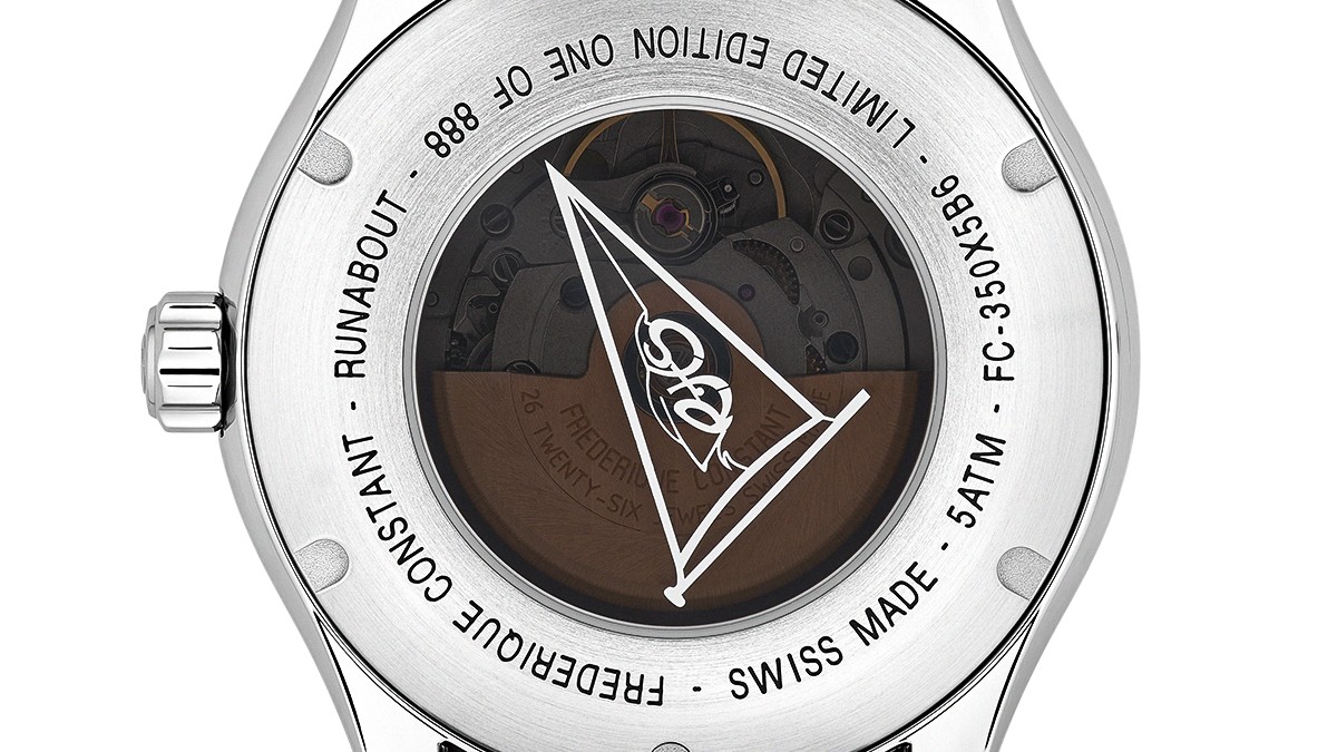 Frederique Constant Classics Runabout Automatic GMT. Brown dial version.