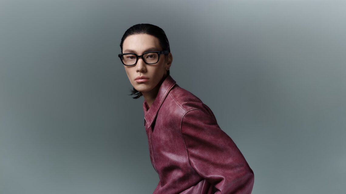 Gentle Monster Intelligent Eyewear - A model sporting one of the frames