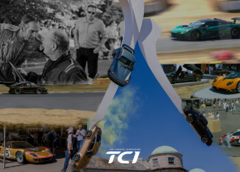 A collage of snippets from the Goodwood Festival of Speed 2026