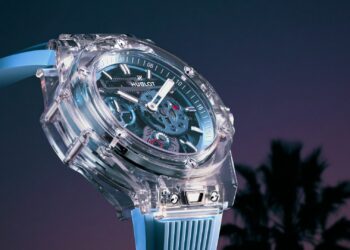Hublot Big Bang Sapphire Sky Blue.