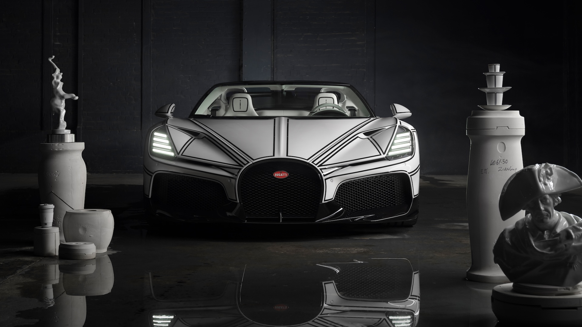 Bugatti W16 Mistral Blanc Eternel