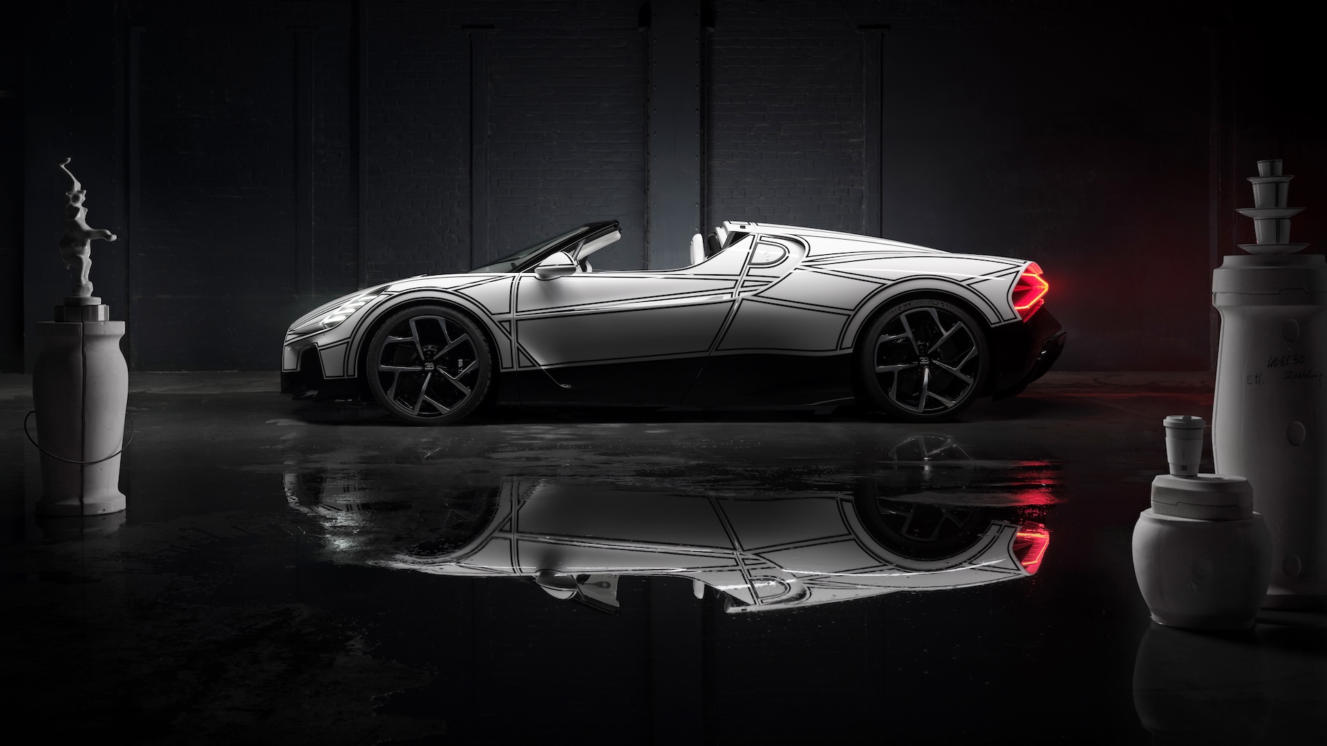 Bugatti W16 Mistral Blanc Eternel