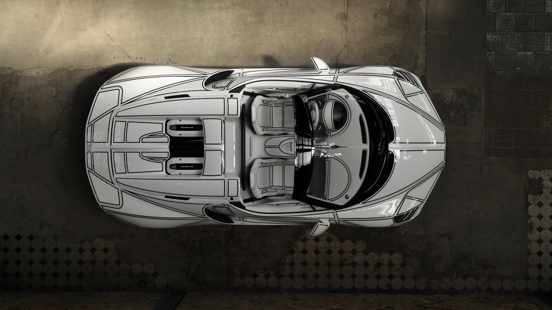 Bugatti W16 Mistral Blanc Eternel
