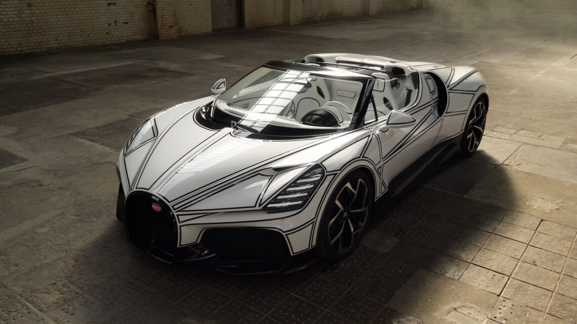 Bugatti W16 Mistral Blanc Eternel