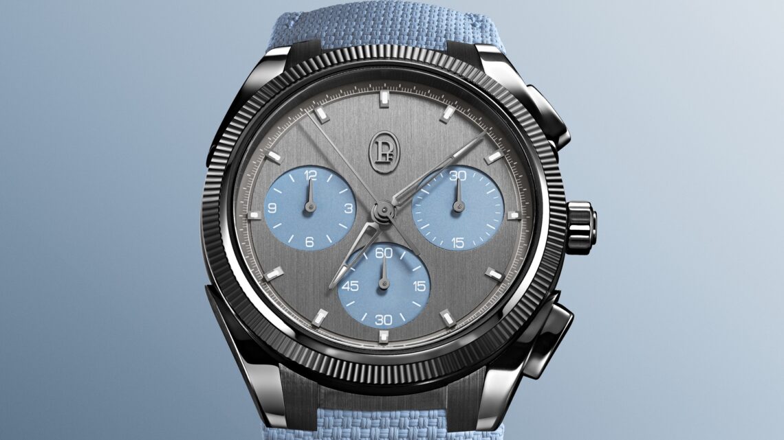 Parmigiani Fleurier Tonda PF Sport Chronograph Ultra-Cermet Mineral Blue.