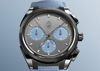 Parmigiani Fleurier Tonda PF Sport Chronograph Ultra-Cermet Mineral Blue.