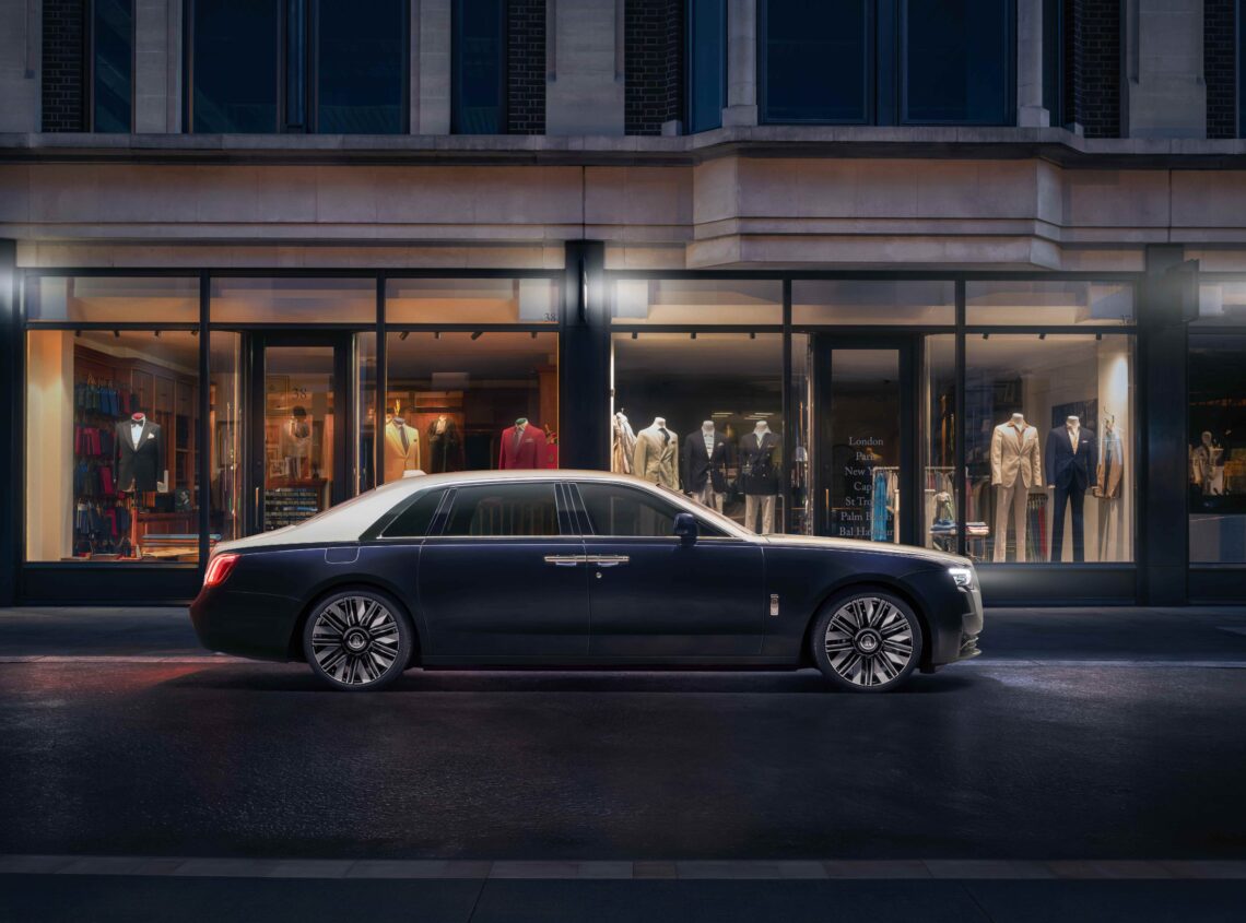 Rolls-Royce Ghost Savile Row One-Off Edition Embraces Tailoring-Bespoke Approach to Car Design