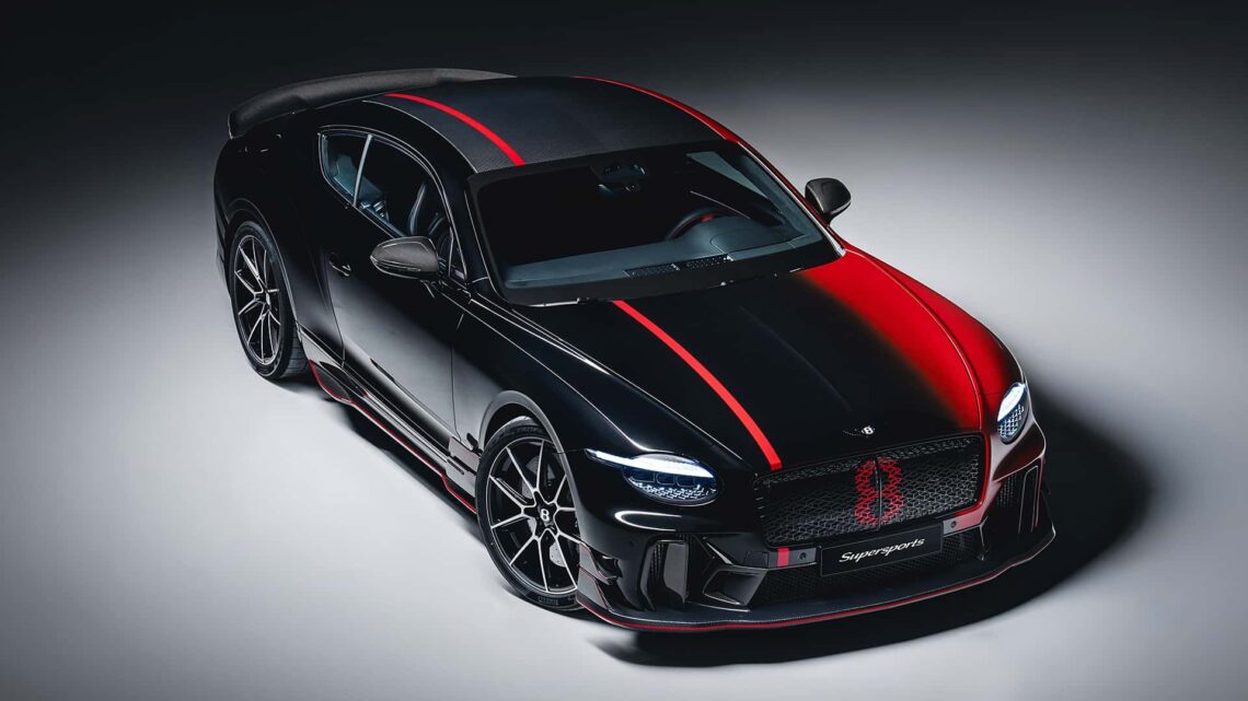 Bentley Reveals the Mulliner Design Theme on the Supersports with Side-to-Side Paint Fade