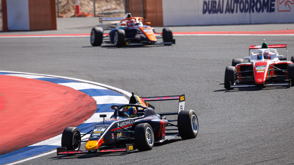 Scott Lindblom, #8 Hitech TGR, during round three of the UAE4 Series 2026, from Januari 30-31, 2026 at Dubai Autodrome, Dubai.