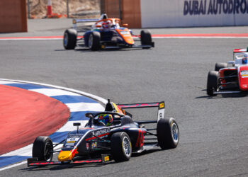 Scott Lindblom, #8 Hitech TGR, during round three of the UAE4 Series 2026, from Januari 30-31, 2026 at Dubai Autodrome, Dubai.