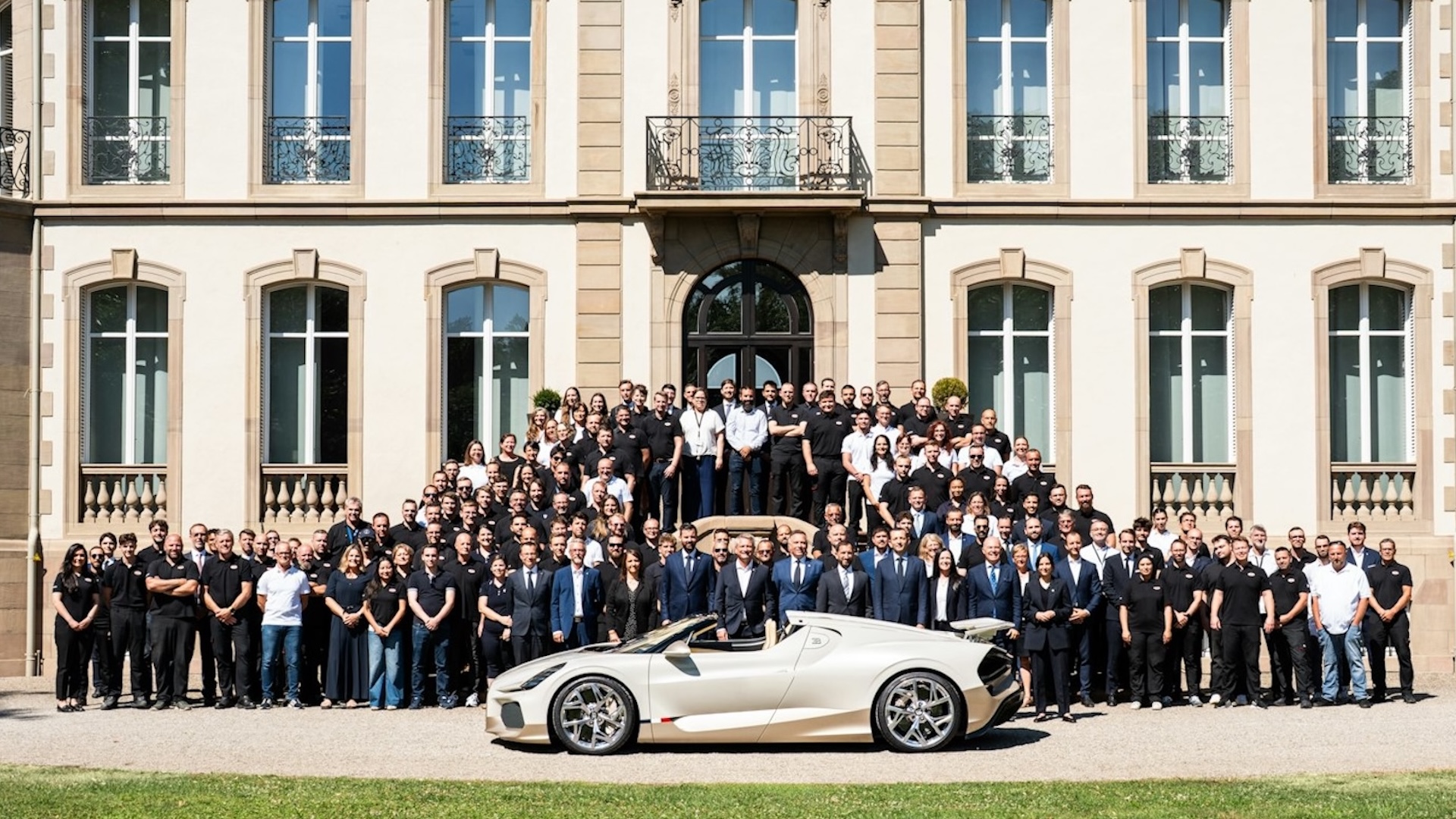 Final Bugatti W16 Mistral Produced