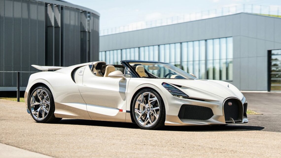 Final Bugatti W16 Mistral Produced